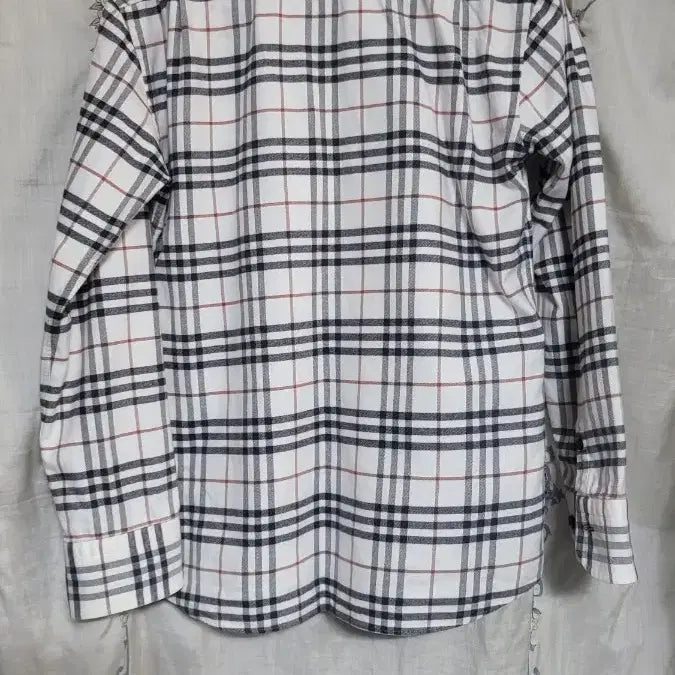 [BUNJANG] Burberry Black Label Check Shirt / 버버리 블랙라벨 체크 남방 셔츠 1
