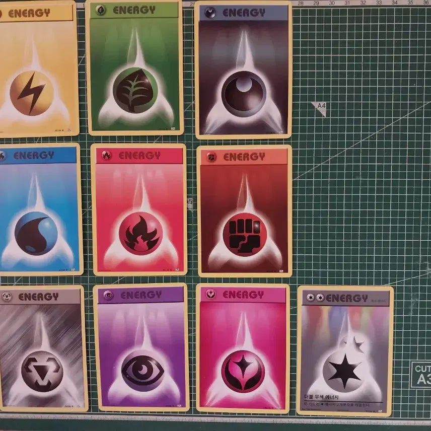 [BUNJANG] Pokemon Card CP6 20th Anniversary Energy 10-Type Bundle Set / 포켓몬카드 cp6 에너지 10종 일괄 (20주년)