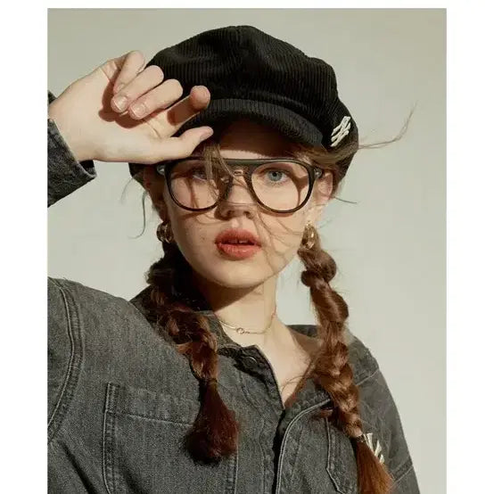 [BUNJANG] MLB Corduroy Newsboy Cap / MLB 코듀로이 뉴스보이 캡 모자