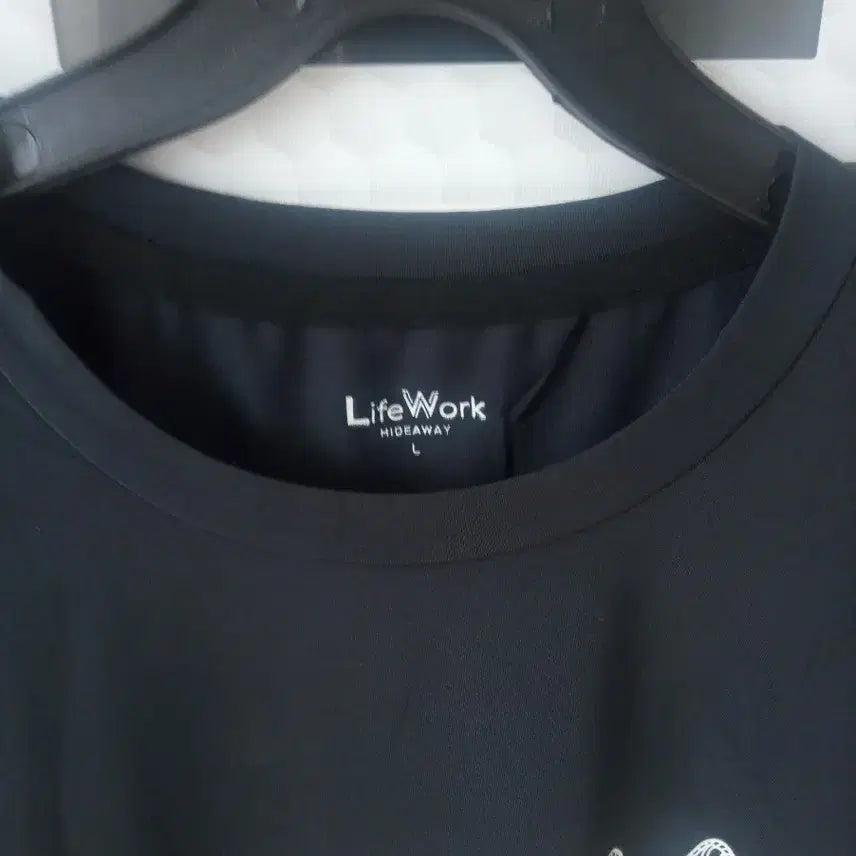 [BUNJANG] Lifework Cooling Short-Sleeve T-Shirt Black / 라이프워크 냉감 반팔 티셔츠 L 새상품 블랙