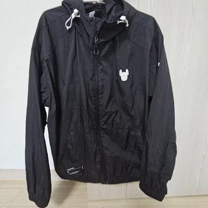 [BUNJANG] LIFEWORK Black Windbreaker Jacket / LIFEWORK 라이프워크 블랙 바람막이