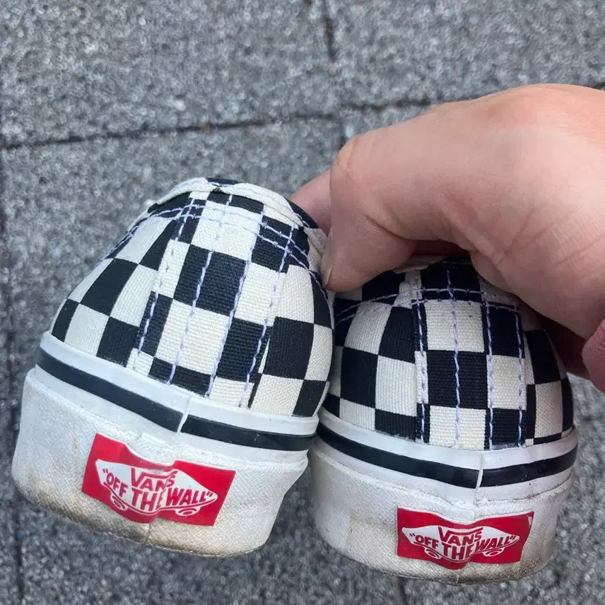[BUNJANG] Vans Anaheim Authentic Checkerboard Style 44 / 반스 애너하임 어센틱 체커보드 스타일44 230