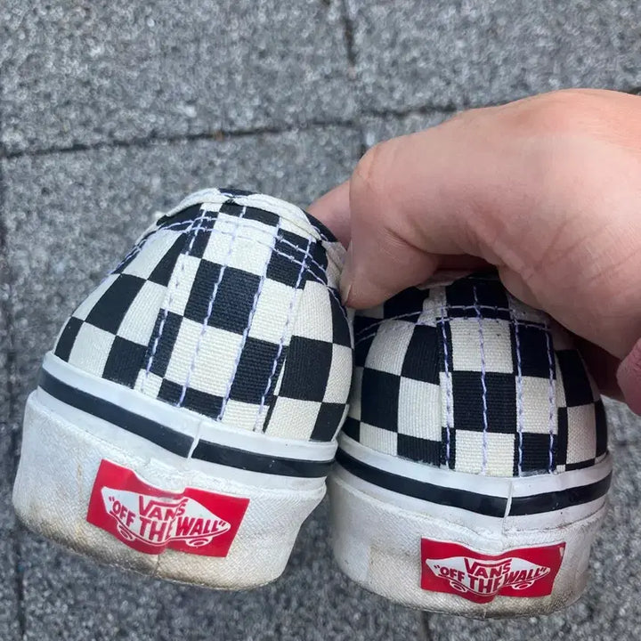 [BUNJANG] Vans Anaheim Authentic Checkerboard Style 44 / 반스 애너하임 어센틱 체커보드 스타일44 230