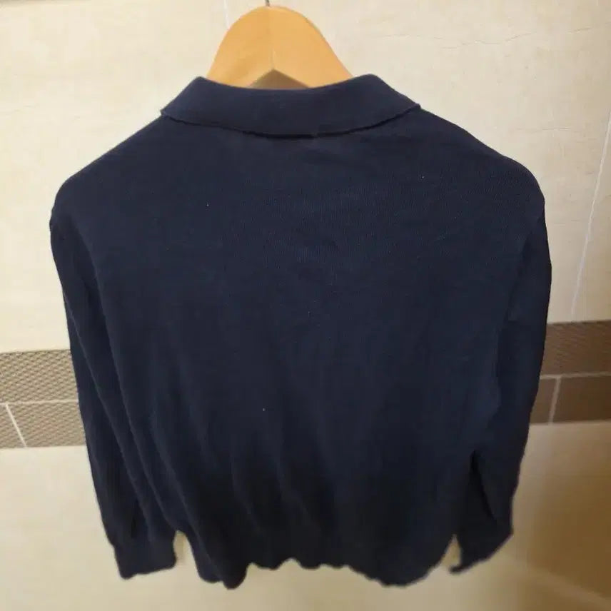 [BUNJANG] U.S. POLO ASSN. Navy Collared Knit L / 