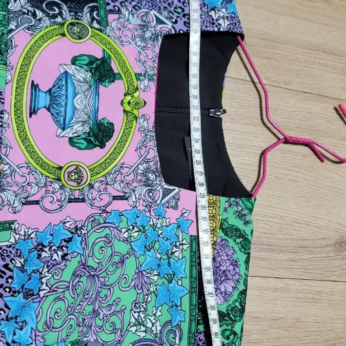 [BUNJANG] Versace Multicolor Dress / 베르사체 멀티컬러 원피스