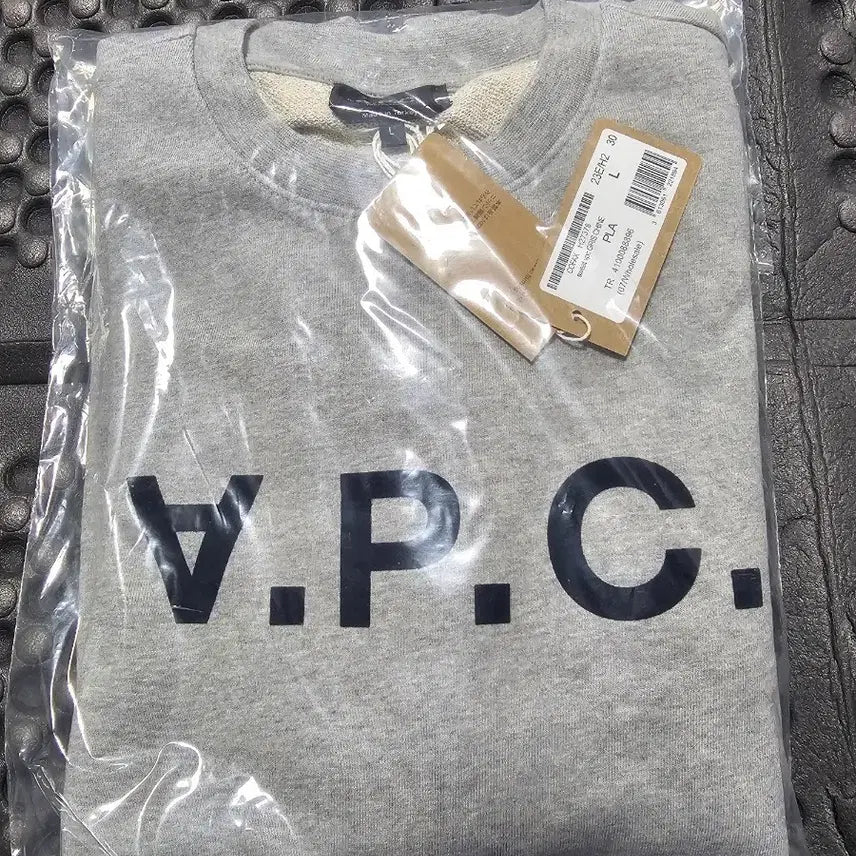 [BUNJANG] A.P.C. Grey Sweatshirt L / A.P.C. 그레이 맨투맨 L사이즈 새상품