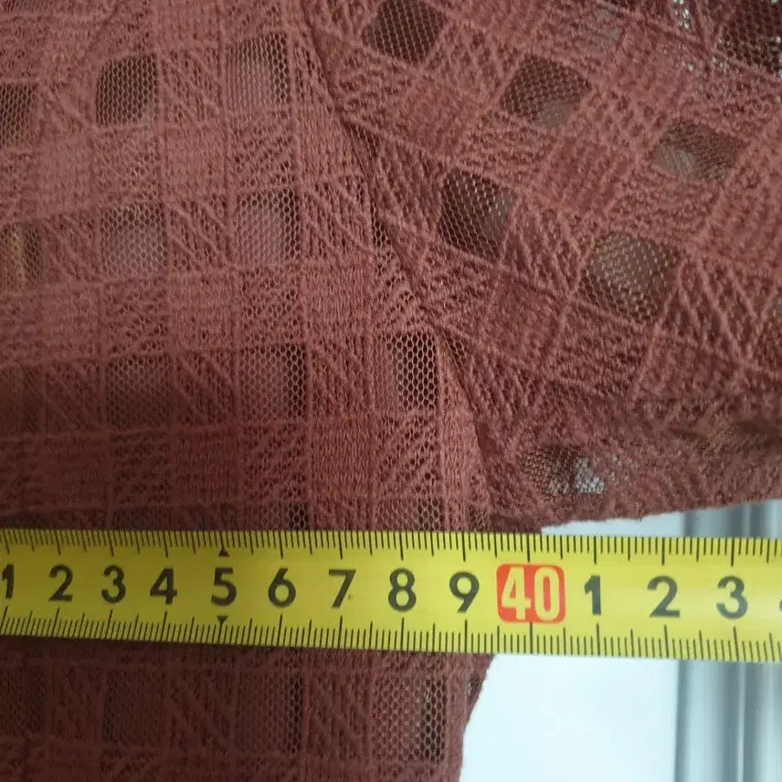 [BUNJANG] Checkered Chiffon Dress / 체크 쉬폰 원피스55