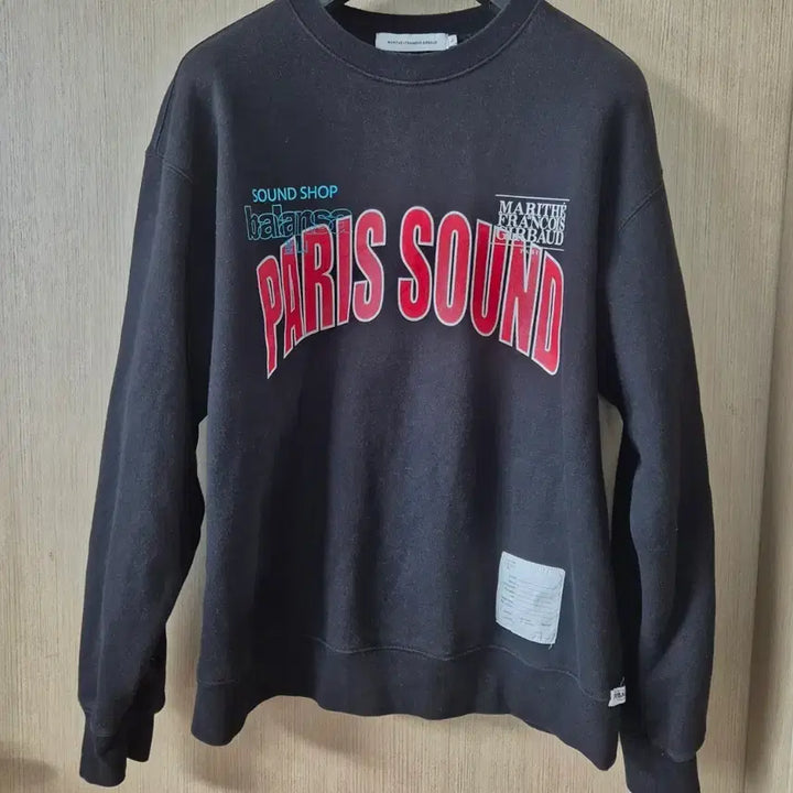 [BUNJANG] Marithe Francois Girbaud Black Sweatshirt / [L]마리떼 프랑소와 저버 블랙 맨투맨