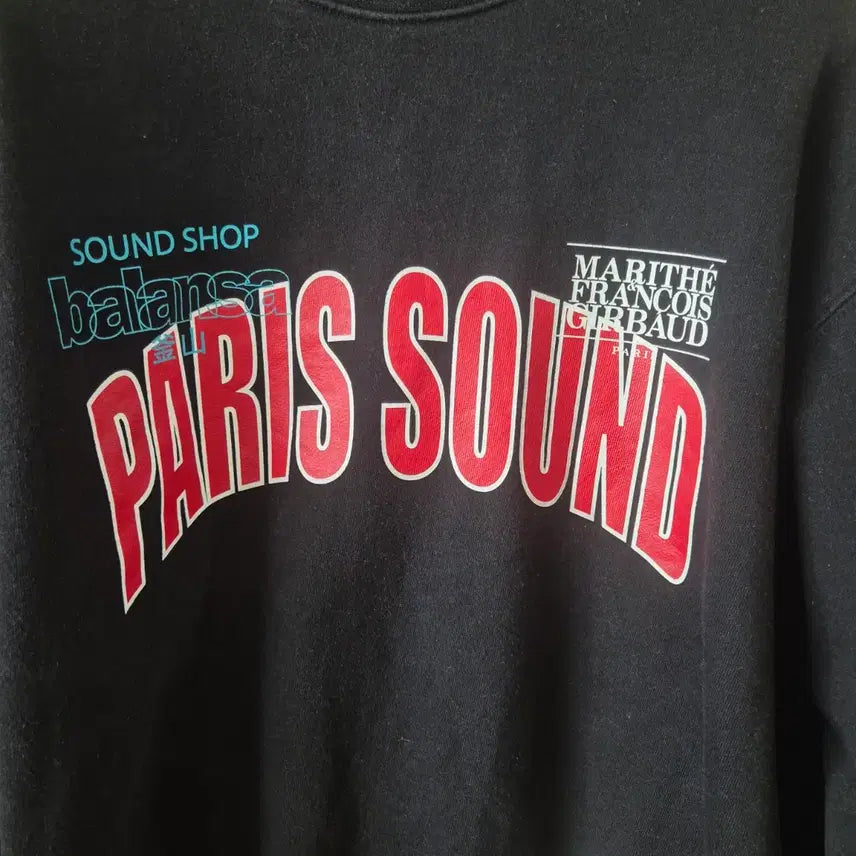 [BUNJANG] Marithe Francois Girbaud Black Sweatshirt / [L]마리떼 프랑소와 저버 블랙 맨투맨