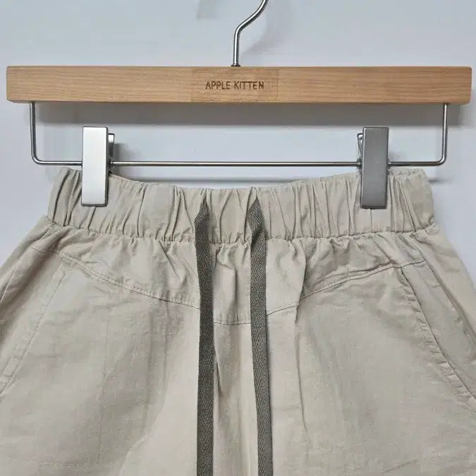[BUNJANG] Beige Mini Skirt / S싸이즈 허리밴딩 베이지 스커트