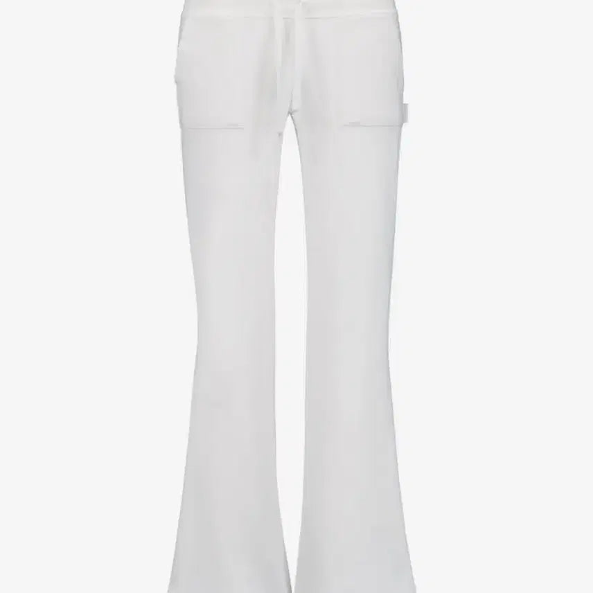 [BUNJANG] POERING Lace Banding Sweatpants (White) M Size / 포어링 Lace banding sweatpants (white) M사이즈