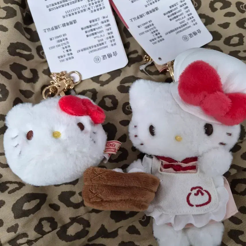 [BUNJANG] Hello Kitty Shanghai Limited Edition Dumpling Chef Kitty Set / 헬로키티 상해 한정 만두 키티 요리사 키티 세트