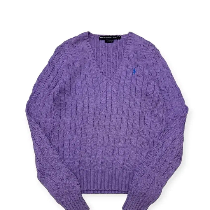 [BUNJANG] Polo Ralph Lauren Cable Knit Sweater / 폴로 랄프로렌 케이블 니트