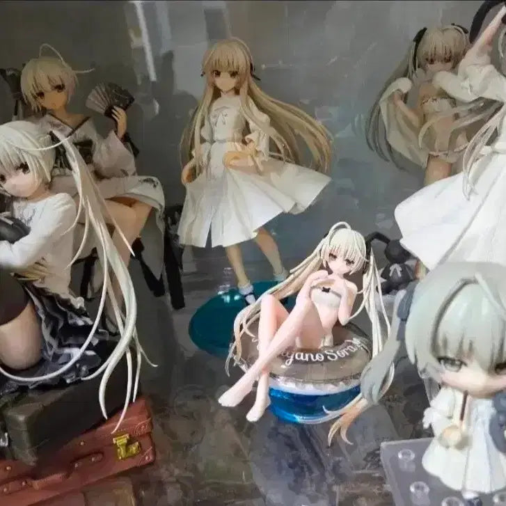 [BUNJANG] Yosuga no Sora Figure &amp; Plush Bundle Set / 이번주만 급처) 요스가노소라 고전 미소녀 피규어+누이 일괄