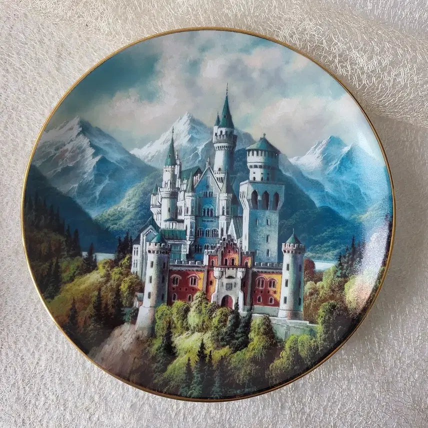 [BUNJANG] Limited Edition German Castle Decorative Plate / 독일 성 장식접시