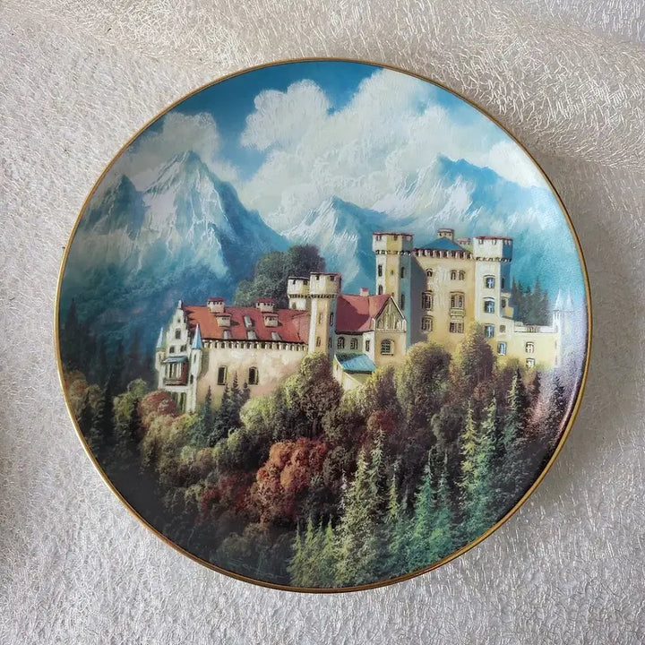 [BUNJANG] German Castle Decorative Plate / 독일 성 장식접시