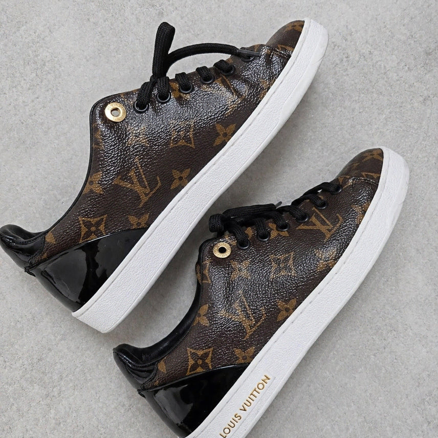 [BUNJANG] Louis Vuitton Front Row Sneakers / [백화점 판 시착2회 새상품급]루이비통 프론트로우 스니즈