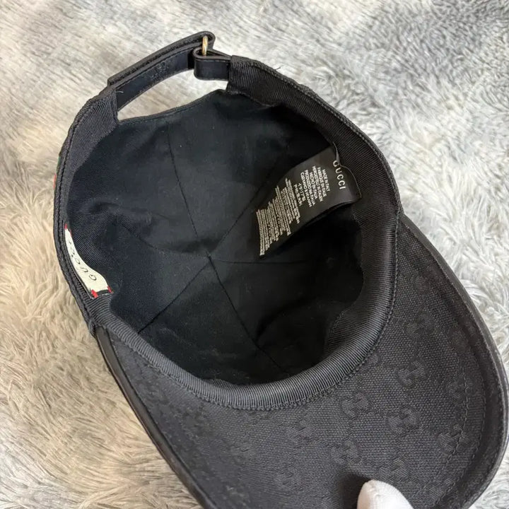 [BUNJANG] Gucci GG Black Baseball Cap M / [M,백화점판] 구찌 볼캡 블랙