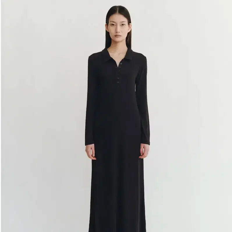 [BUNJANG] The Ico Pique Maxi Dress / 더스 아이코 피케 맥시 드레스