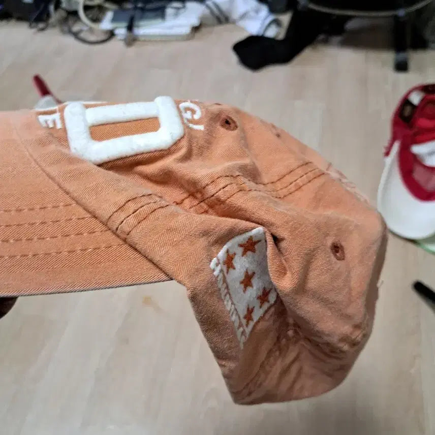 [BUNJANG] Honda Racing Orange Baseball Cap / 혼다 야구 모자 오렌지색