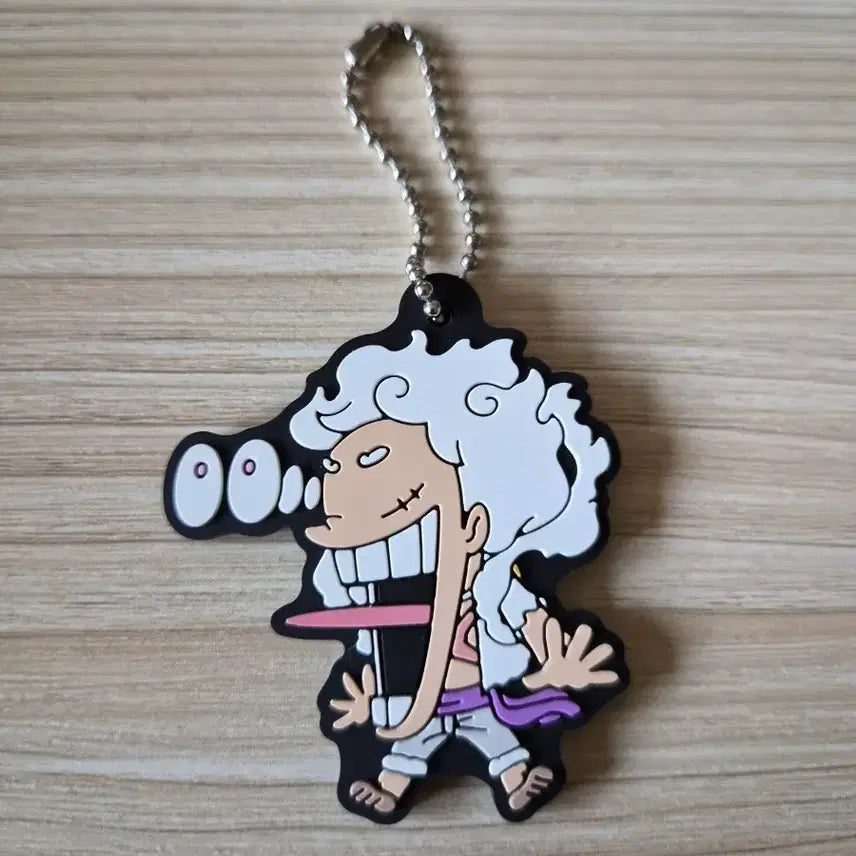 [BUNJANG] One Piece Nika Luffy Rubber Strap / 원피스 니카 루피 러버스트랩