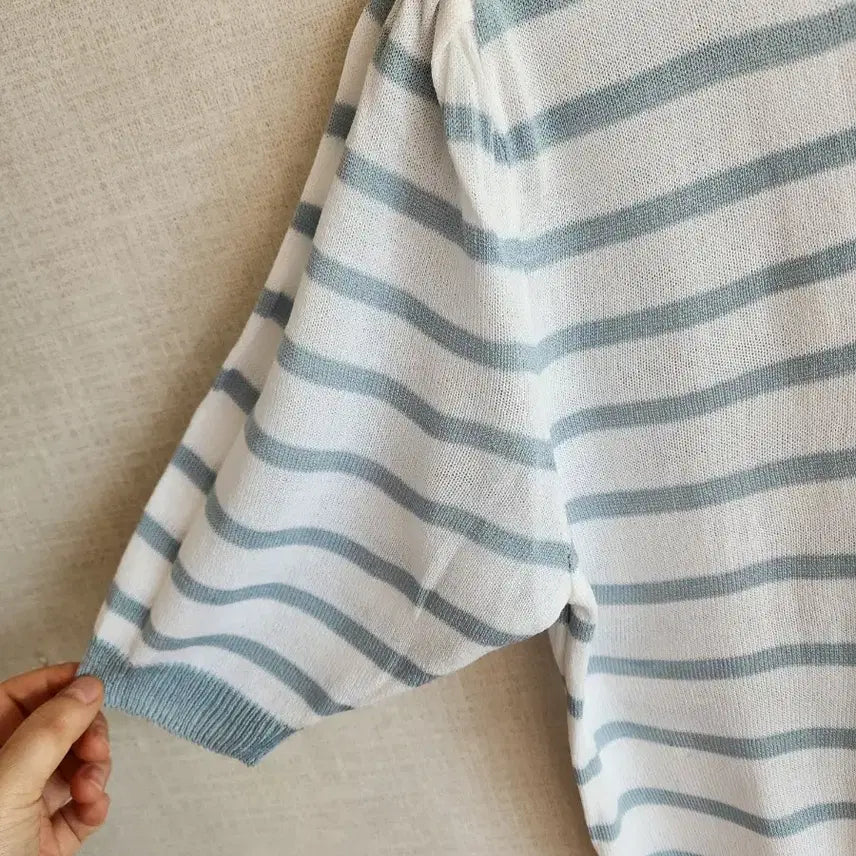 [BUNJANG] Summer Striped Knit / 여름 시원한 스트라이프 니트