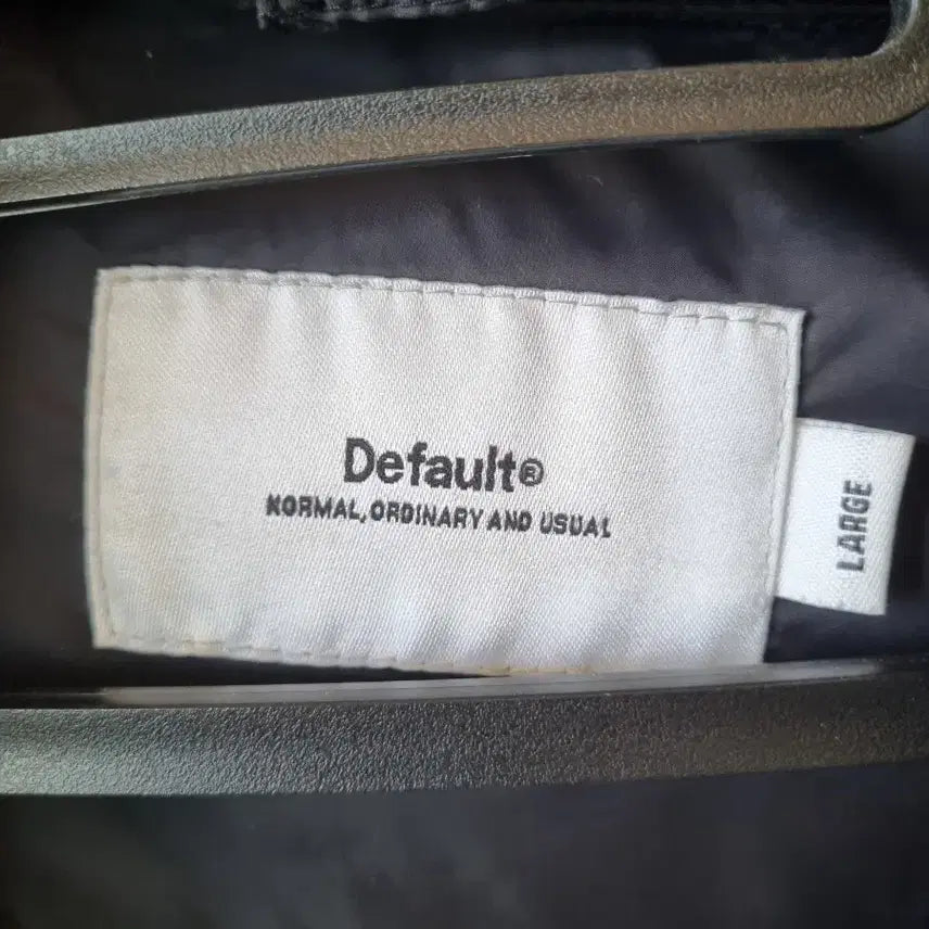 [BUNJANG] Default Down Padding L / 디폴트 덕다운 패딩 L