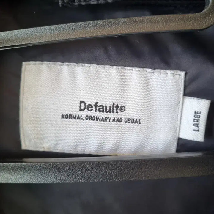 [BUNJANG] Default Down Padding L / 디폴트 덕다운 패딩 L