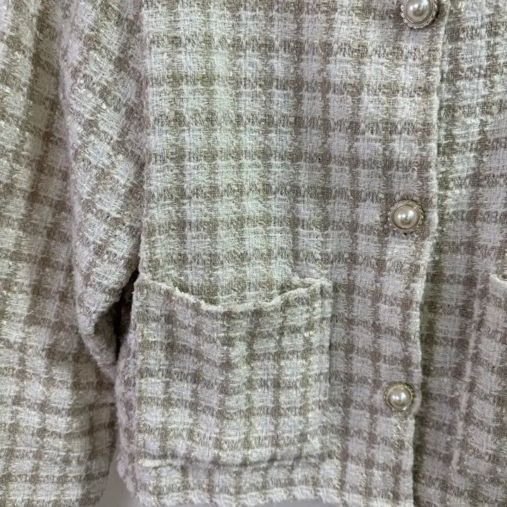 [BUNJANG] Tweed Jacket Ivory / 트위드자켓 아이보리