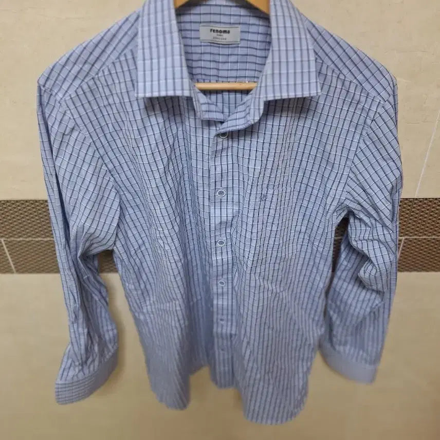 [BUNJANG] Renoma Checked Shirt Men&