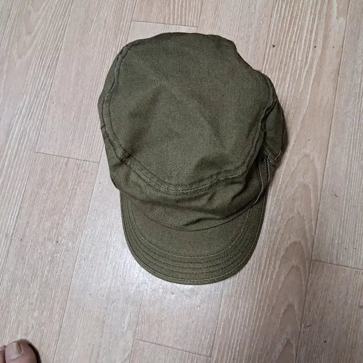 [BUNJANG] Khaki Hunting Cap Style Hat / 카키색 헌팅캡 스타일 모자