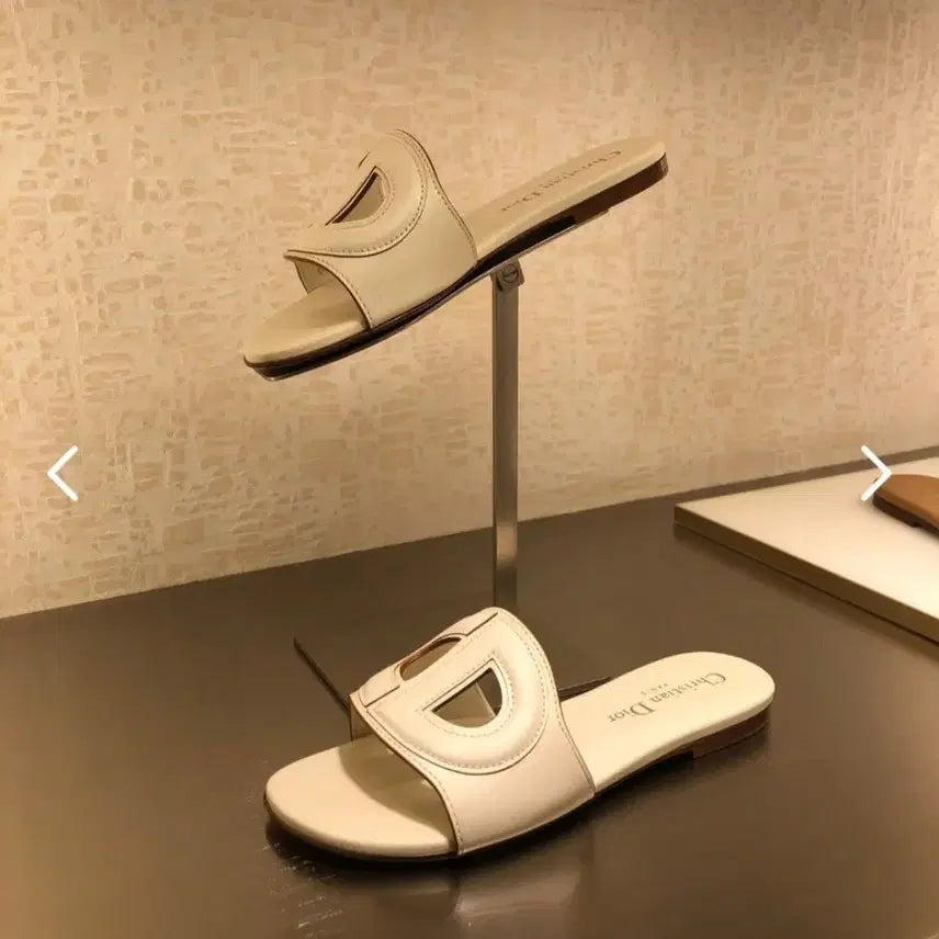 [BUNJANG] Dior D-Club Slides White / [100%정품] 디올 디클럽  슬리퍼 화이트
