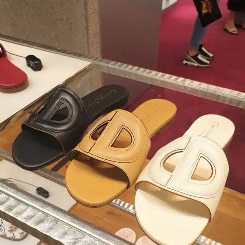 [BUNJANG] Dior D-Club Slides White / [100%정품] 디올 디클럽  슬리퍼 화이트