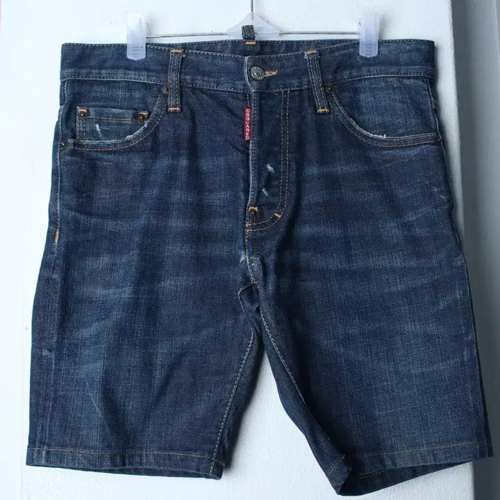 [BUNJANG] Dsquared2 Denim Shorts / W(L) 디스퀘어드 반바지 팬츠 데님 청 숏 이태리-2576