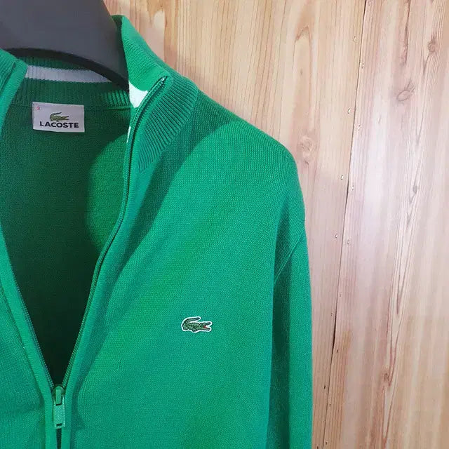[BUNJANG] Lacoste Zip-Up Cardigan / 라코스테 집업 가디건 95