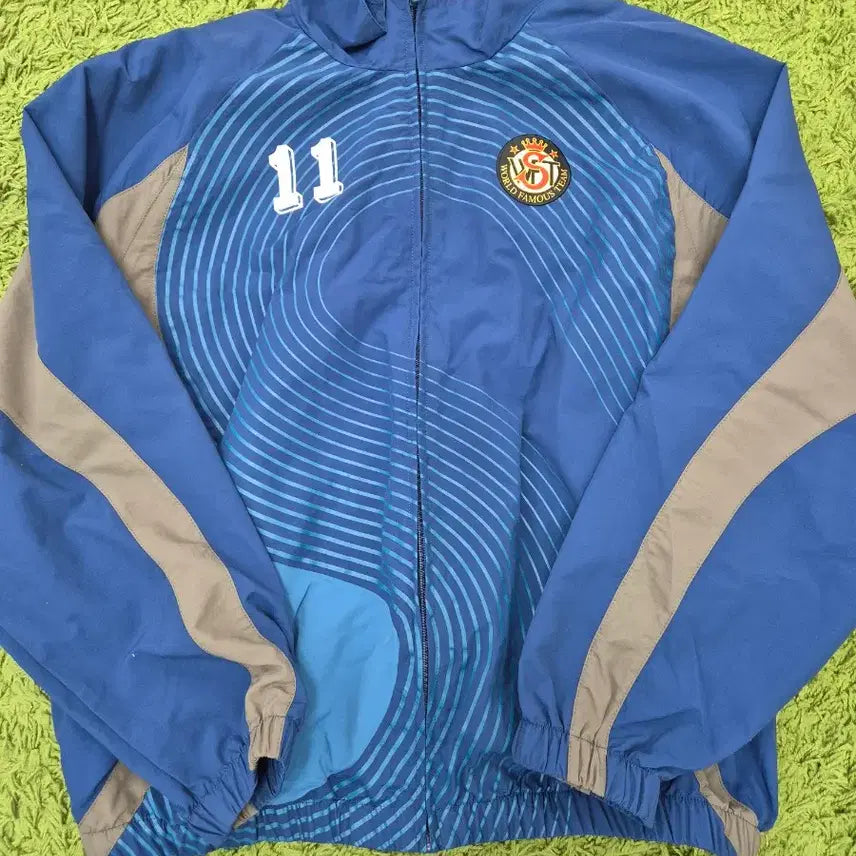 [BUNJANG] Supreme S Logo Track Jacket Navy FW24 / 슈프림 S로고 트랙자켓 네이비 24fw  m