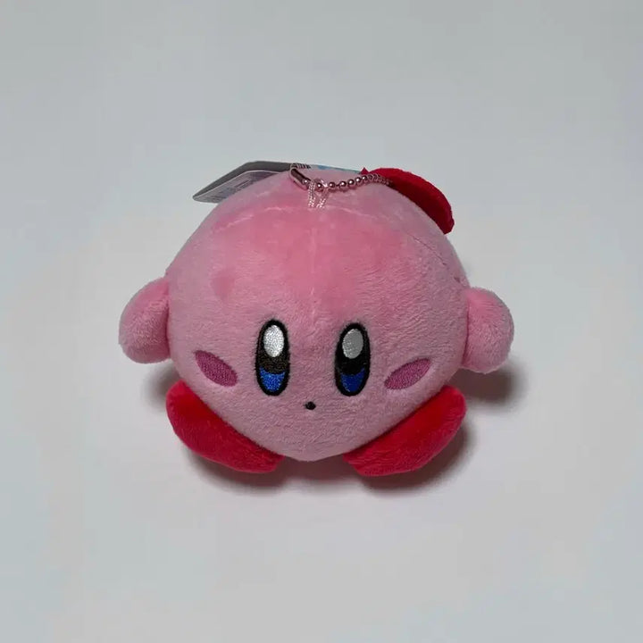 [BUNJANG] Kirby Squeeze Plush Keychain (Tomato) / 별의 커비 스퀴즈 인형 키링 토마토