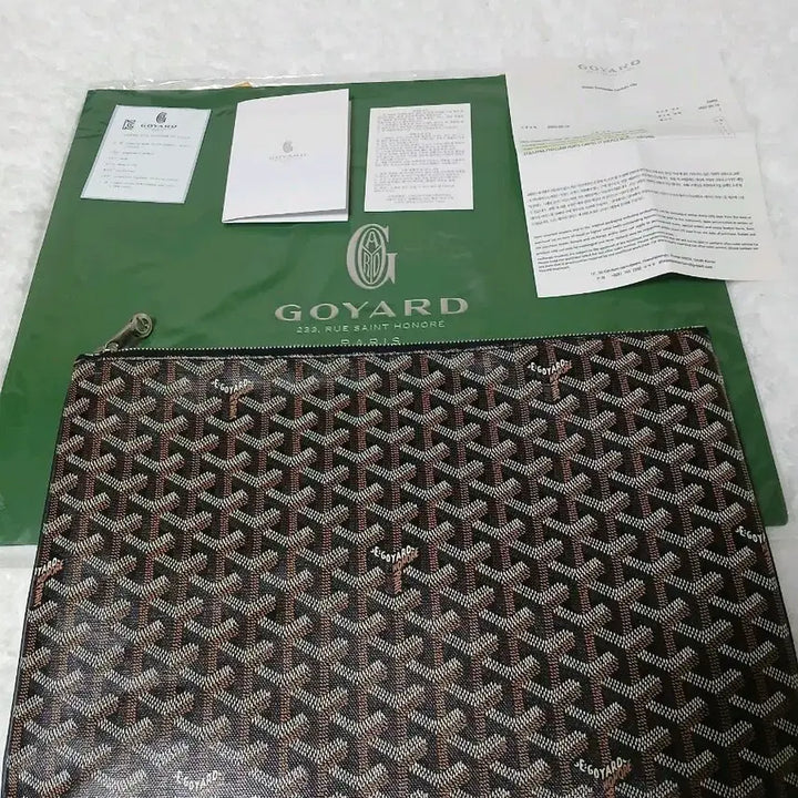 [BUNJANG] Goyard MGM Clutch Bag Full Set / 고야드 mgm 클러치백 풀구성품 급쳐