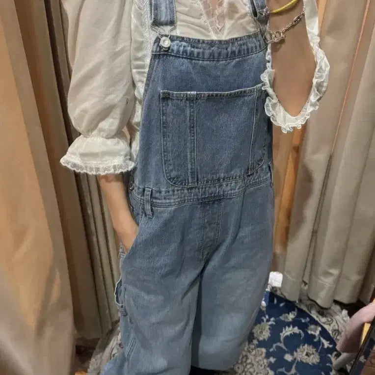 [BUNJANG] Denim Overall / 데님 오버롤