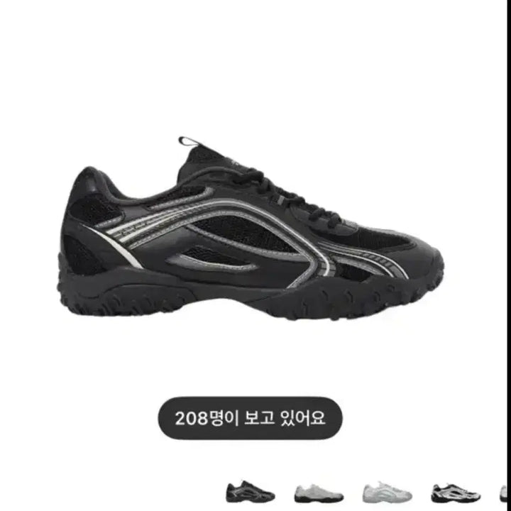 [BUNJANG] Fila Escarpe Black Shoes 250 / 휠라 에샤페 블랙 250