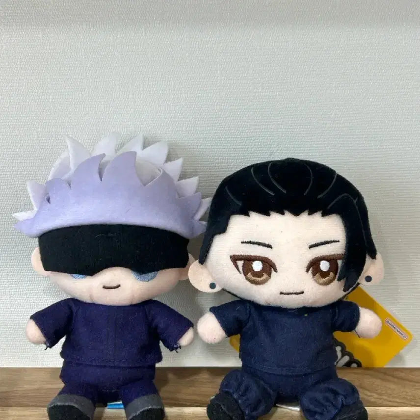 [BUNJANG] Jujutsu Kaisen Satoru Gojo / Suguru Geto Plush Doll Set / 주술회전 고죠/게토 누이 인형