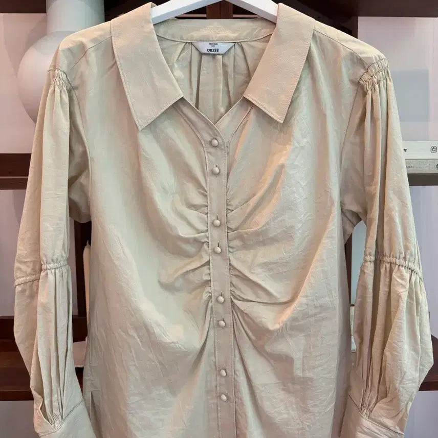 [BUNJANG] HANSSEM OBJECT Blouse / 한섬 오브제 블라우스