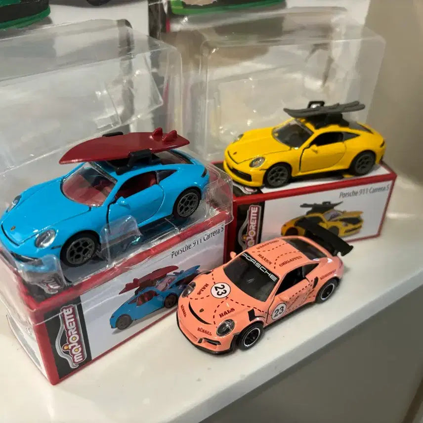 [BUNJANG] Majorette Porsche 911 Carrera S Set (Opened) / 마조레트 포르쉐 911 카레라S 세트 (단순개봉)