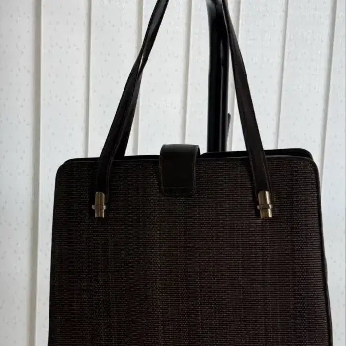 [BUNJANG] Bally Classic Brown Tote Bag Shoulder / 정)발리 클래식 브라운 토트백 숄더