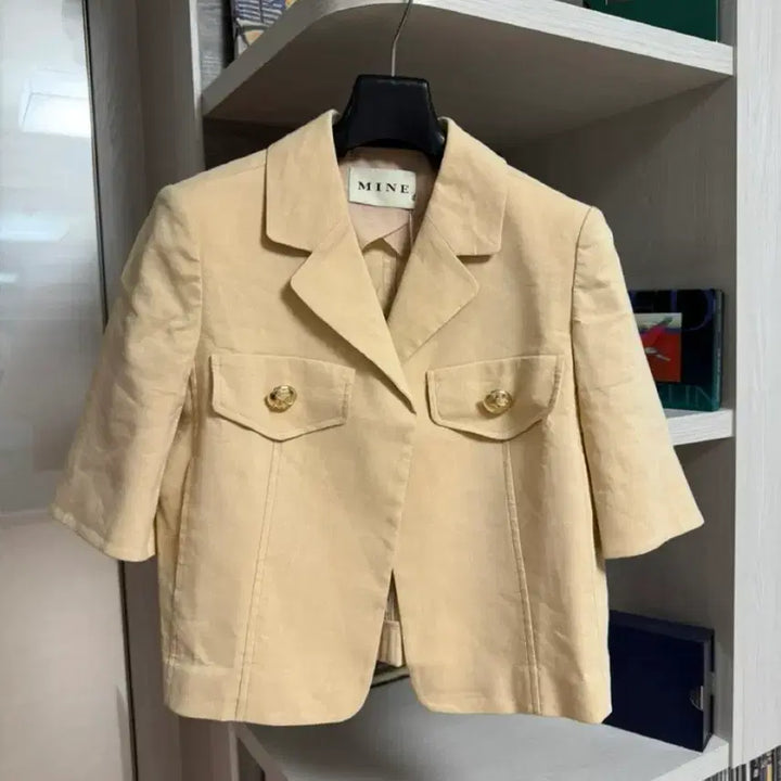 [BUNJANG] Mine Beige Jacket / 마인 자켓-44