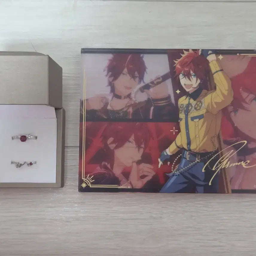 [BUNJANG] Ensemble Stars Rinné Chuuko 6th Anniversary Oath Ring Acrylic Block / 앙스타 린네 중스타 6주년 맹세반지 서약반지 아크릴블럭