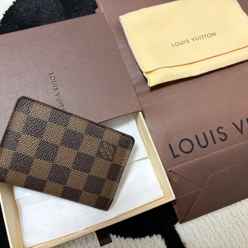 [BUNJANG] Louis Vuitton Damier Organizer Card Holder / 정품 새상품급 루이비통 다미에 오거나이저 카드지갑 판매