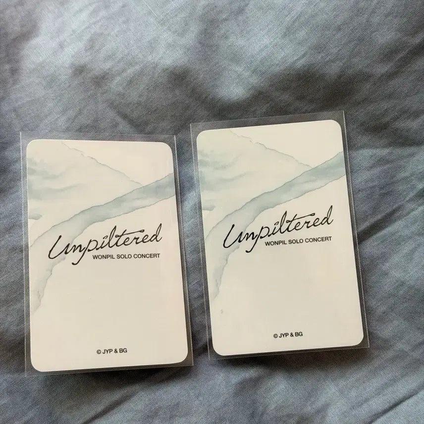 [BUNJANG] DAY6 Wonpil Solo Concert Photocard Bundle Set / 원필 솔콘 4만원 오프라인 포카 일괄 양도 언필터드