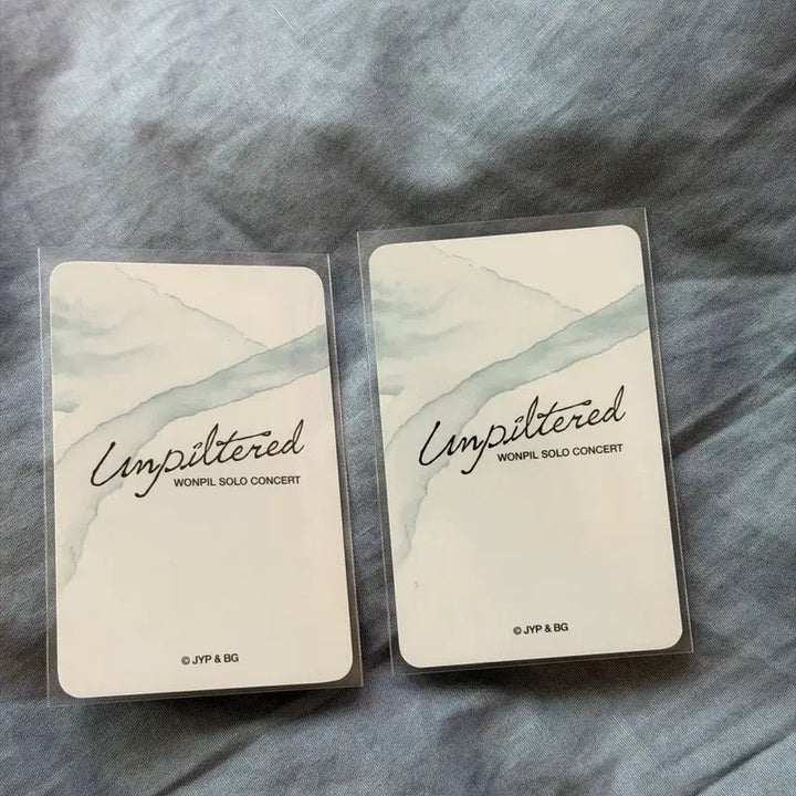 [BUNJANG] DAY6 Wonpil Solo Concert Photocard Bundle Set / 원필 솔콘 4만원 오프라인 포카 일괄 양도 언필터드