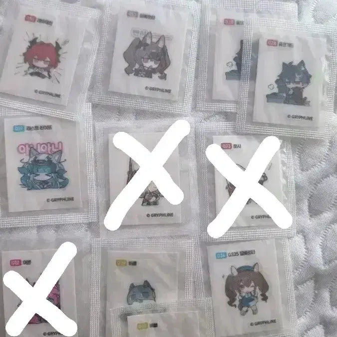[BUNJANG] Endfield Ttibuseal Sticker / 엔드필드 띠부씰 사진에 있는것과 40번 교환 및 구매